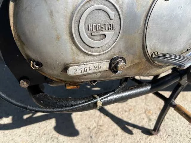 1947 gillet 250 superconfort oldtimer motorfiets - afbeelding 4 van  13
