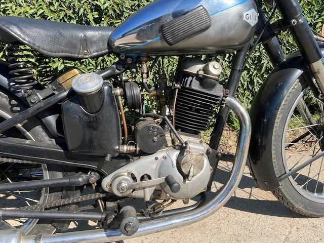 1947 gillet 250 superconfort oldtimer motorfiets - afbeelding 11 van  13