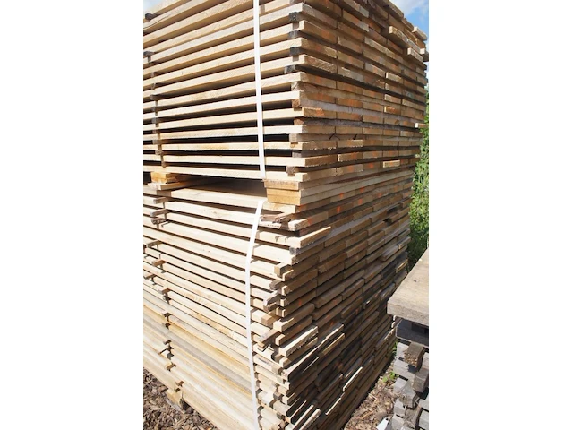 1,95 m³ eiken planken 22mm - afbeelding 5 van  5