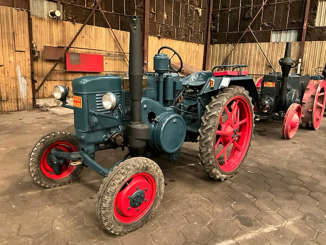 1951 lanz d5506 oldtimer tractor - afbeelding 1 van  14