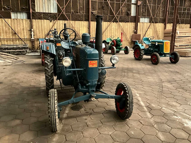 1951 lanz d5506 oldtimer tractor - afbeelding 7 van  14