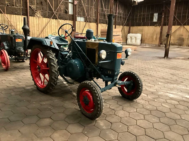 1951 lanz d5506 oldtimer tractor - afbeelding 8 van  14