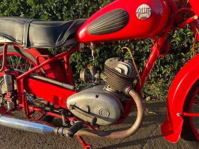 1954 gillet légia grand luxe oldtimer motorfiets - afbeelding 10 van  12