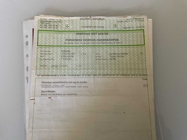 1954 massey ferguson te20 oldtimer tractor - afbeelding 17 van  26