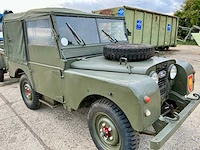 1955 land rover engeland birmingham series 1 - 86-inch met originele aanhanger - afbeelding 2 van  25