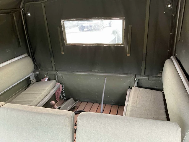 1955 land rover engeland birmingham series 1 - 86-inch met originele aanhanger - afbeelding 4 van  25