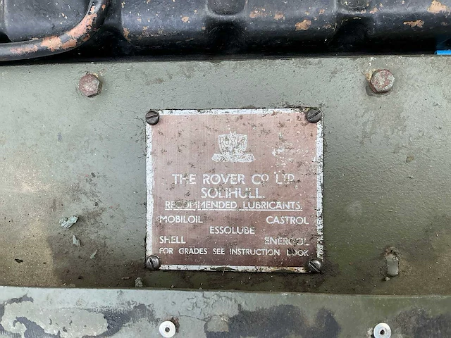 1955 land rover engeland birmingham series 1 - 86-inch met originele aanhanger - afbeelding 9 van  25