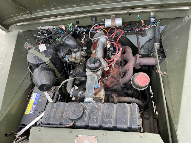 1955 land rover engeland birmingham series 1 - 86-inch met originele aanhanger - afbeelding 10 van  25