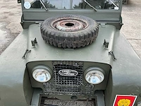 1955 land rover engeland birmingham series 1 - 86-inch met originele aanhanger - afbeelding 11 van  25