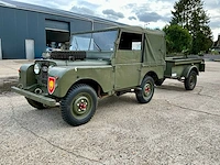 1955 land rover engeland birmingham series 1 - 86-inch met originele aanhanger - afbeelding 1 van  25