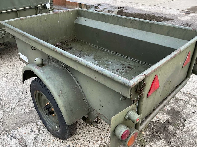 1955 land rover engeland birmingham series 1 - 86-inch met originele aanhanger - afbeelding 15 van  25