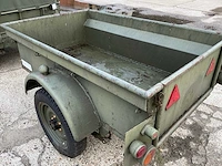 1955 land rover engeland birmingham series 1 - 86-inch met originele aanhanger - afbeelding 15 van  25