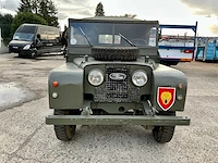 1955 land rover engeland birmingham series 1 - 86-inch met originele aanhanger - afbeelding 19 van  25