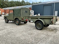 1955 land rover engeland birmingham series 1 - 86-inch met originele aanhanger - afbeelding 23 van  25