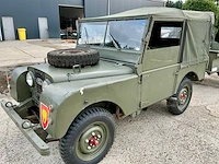 1955 land rover engeland birmingham series 1 - 86-inch met originele aanhanger - afbeelding 25 van  25