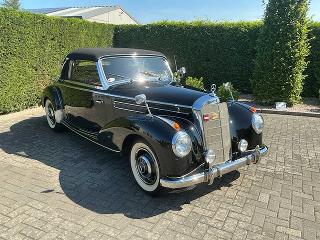 1955 mercedes-benz 220a (w187) cabriolet a oldtimer - afbeelding 2 van  80