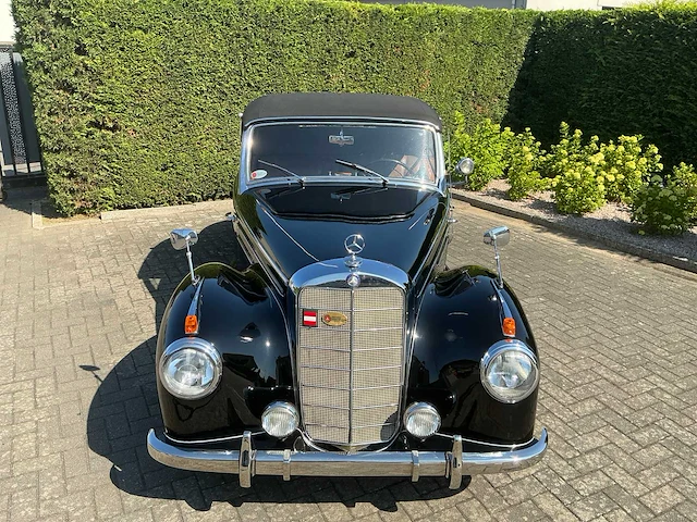 1955 mercedes-benz 220a (w187) cabriolet a oldtimer - afbeelding 3 van  80