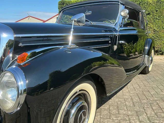 1955 mercedes-benz 220a (w187) cabriolet a oldtimer - afbeelding 7 van  80