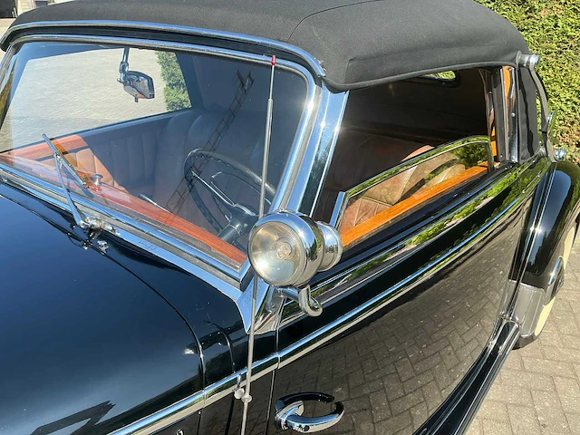 1955 mercedes-benz 220a (w187) cabriolet a oldtimer - afbeelding 8 van  80