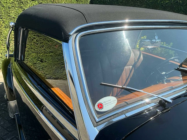 1955 mercedes-benz 220a (w187) cabriolet a oldtimer - afbeelding 9 van  80