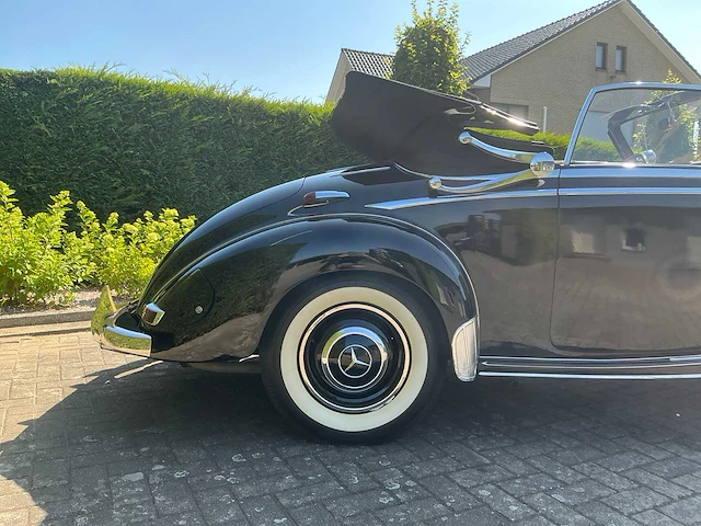 1955 mercedes-benz 220a (w187) cabriolet a oldtimer - afbeelding 14 van  80