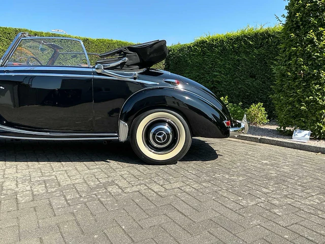 1955 mercedes-benz 220a (w187) cabriolet a oldtimer - afbeelding 18 van  80