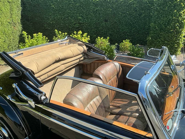 1955 mercedes-benz 220a (w187) cabriolet a oldtimer - afbeelding 24 van  80