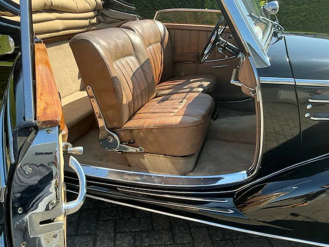 1955 mercedes-benz 220a (w187) cabriolet a oldtimer - afbeelding 29 van  80