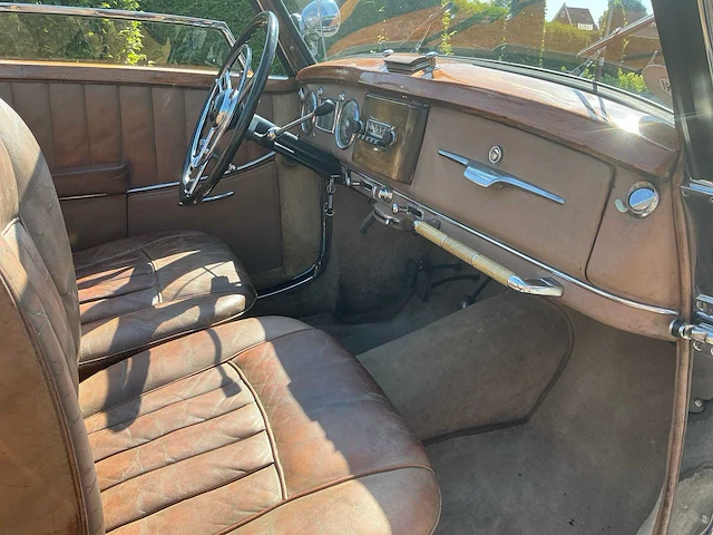 1955 mercedes-benz 220a (w187) cabriolet a oldtimer - afbeelding 31 van  80