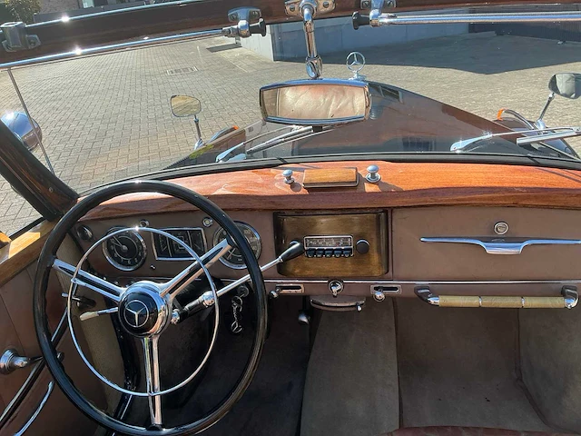 1955 mercedes-benz 220a (w187) cabriolet a oldtimer - afbeelding 33 van  80