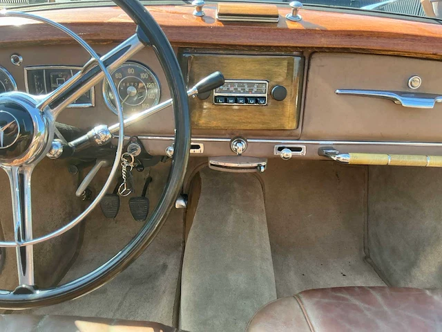 1955 mercedes-benz 220a (w187) cabriolet a oldtimer - afbeelding 41 van  80