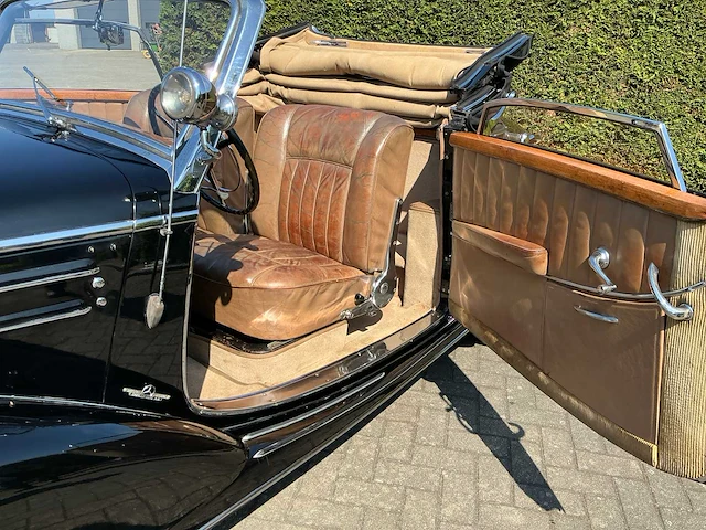 1955 mercedes-benz 220a (w187) cabriolet a oldtimer - afbeelding 50 van  80