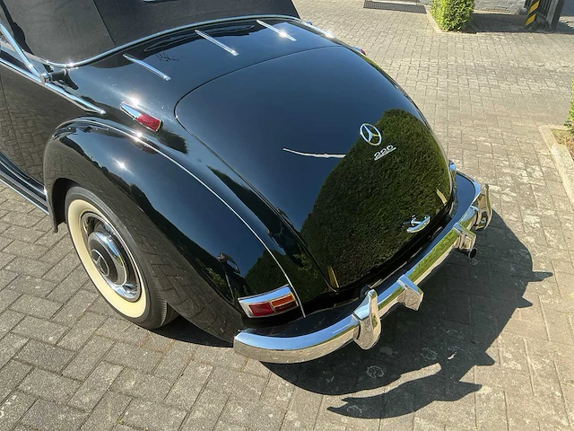 1955 mercedes-benz 220a (w187) cabriolet a oldtimer - afbeelding 56 van  80