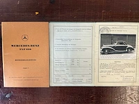 1955 mercedes-benz 220a (w187) cabriolet a oldtimer - afbeelding 75 van  80