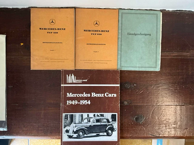 1955 mercedes-benz 220a (w187) cabriolet a oldtimer - afbeelding 79 van  80