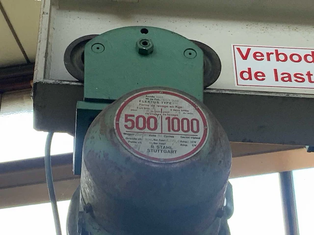 1955 stahl elektus zwenkarmkraan - afbeelding 10 van  10