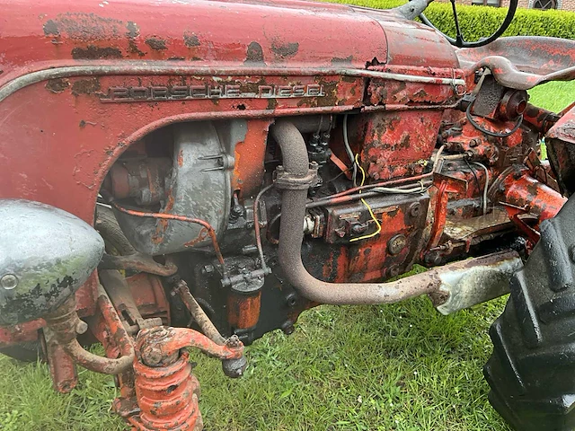 1956 agric allgaier 122 oldtimer tractor - afbeelding 3 van  20