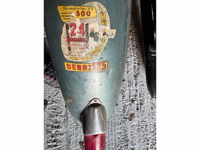 1956 derbi cabeza oldtimer motorfiets - afbeelding 7 van  21