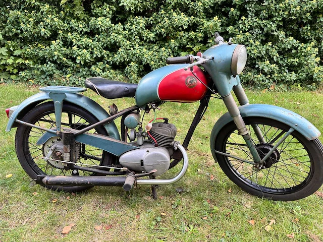 1956 derbi cabeza oldtimer motorfiets - afbeelding 12 van  21