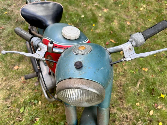1956 derbi cabeza oldtimer motorfiets - afbeelding 15 van  21