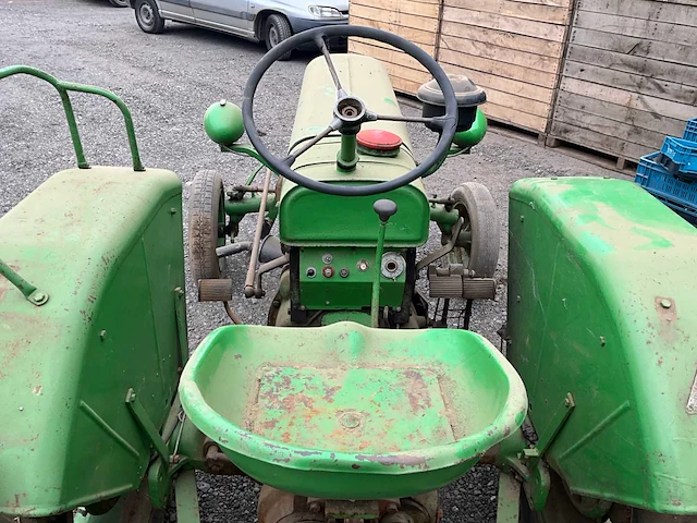1956 fendt f12hl tweewielaangedreven landbouwtractor oldtimer - afbeelding 3 van  15