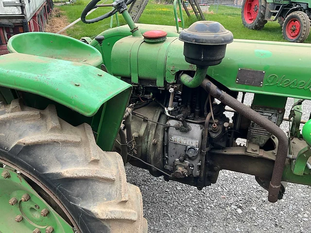 1956 fendt f12hl tweewielaangedreven landbouwtractor oldtimer - afbeelding 6 van  15