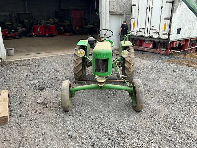 1956 fendt f12hl tweewielaangedreven landbouwtractor oldtimer - afbeelding 9 van  15