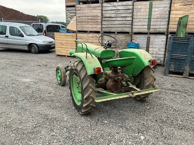 1956 fendt f12hl tweewielaangedreven landbouwtractor oldtimer - afbeelding 15 van  15