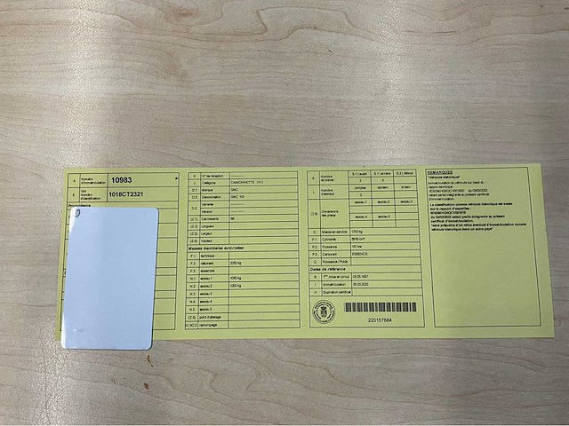 1957 gmc 100 v8 classic car - afbeelding 2 van  10