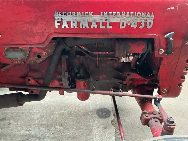 1957 mc cormick farmall d430 minitractor - afbeelding 13 van  13