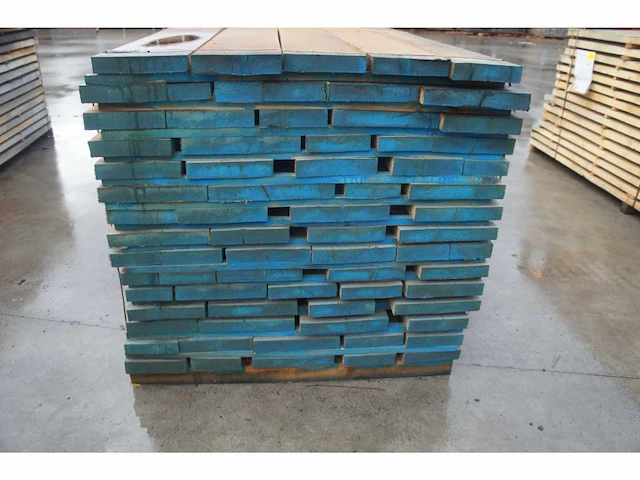 1,96 m³ eiken planken 42mm - afbeelding 2 van  4