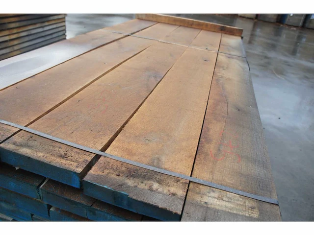 1,96 m³ eiken planken 42mm - afbeelding 3 van  4