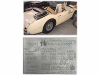 1961 austin healey 3000 bt7 oldtimers - afbeelding 7 van  21