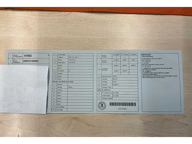 1961 chevrolet corvette c1 oldtimers > 15 - afbeelding 16 van  23
